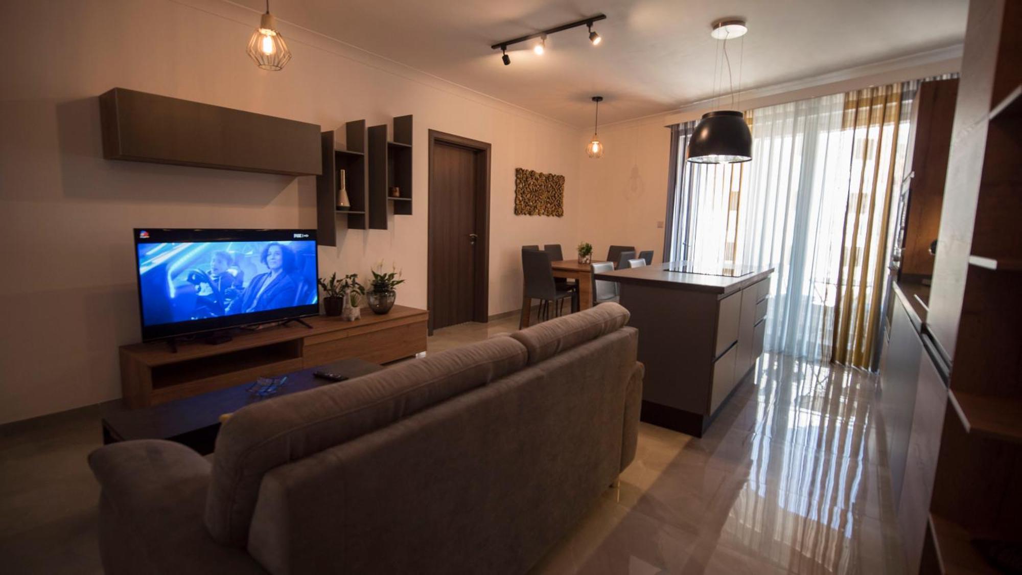 Msiebah Court San Gwann Modern Apt Near Sliema And St Julians Eksteriør billede